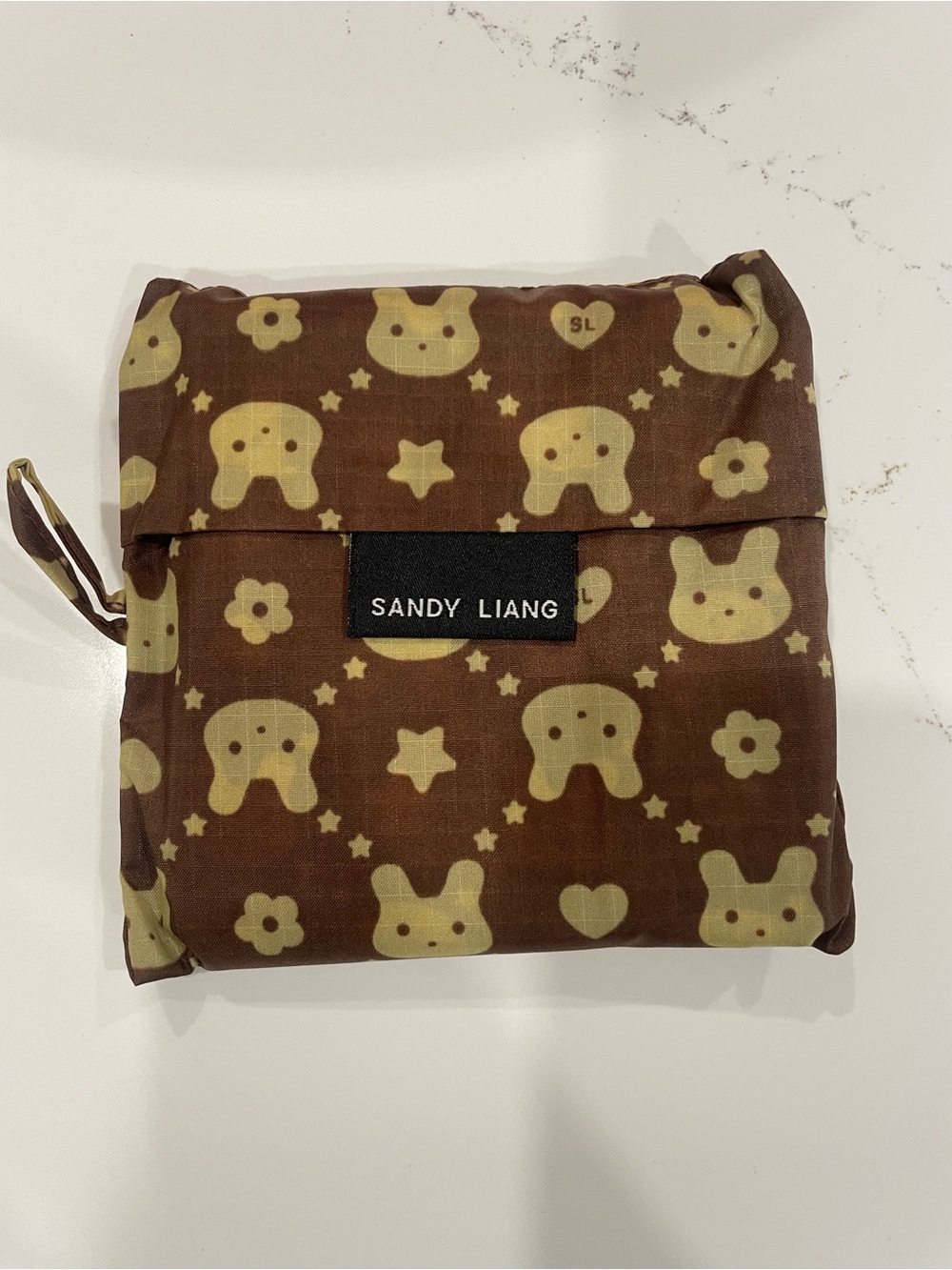 Sandy Liang X Baggu Bunny reusable bag